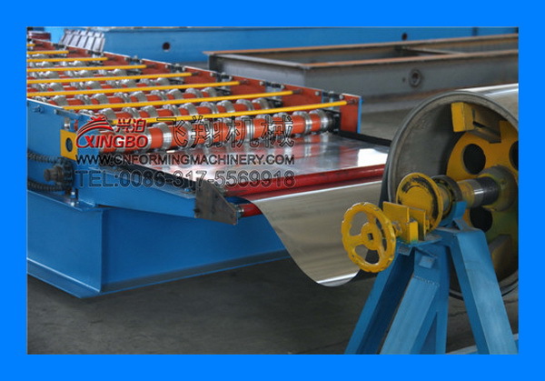 FX good glazed tile roll making machine 860 model