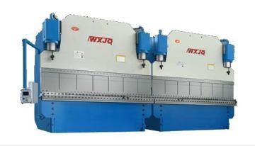 Light pole tandem press brake