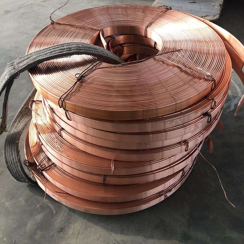 China Factory Wholesale 24 ga 26 Ga thin pure red copper strip