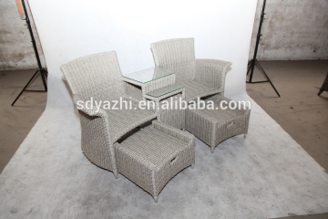 deep seat lounger rattan garden sofa hot sell new design rattan sofa set