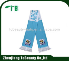 print football fans scarf