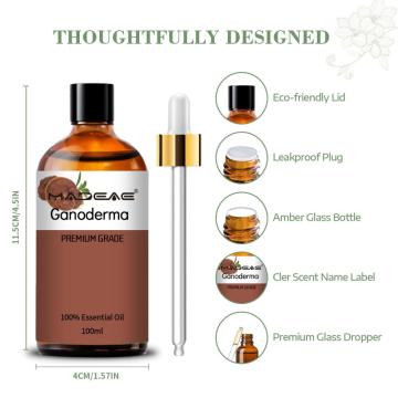 High Grade Pure Plant Ganoderma Essential Oil For Anti-Aging