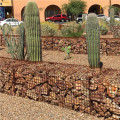 Cage soudée de gabion pour le chantier de décoration