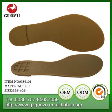 ladies flat casual slipper sandals tpr soles