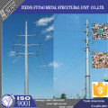 110KV Power Transmission Electrical Steel Pole