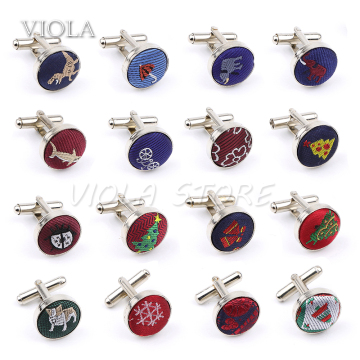 Cute Cartoon Dinosaur-themed Metal Cufflinks: A Classic Gentlemen's Christmas Gift