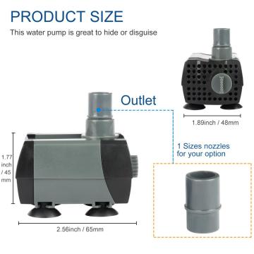 Customized Small Aquarium Submersible HSUP-300 Water Pump