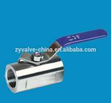 Cantonese style threaded ball valve