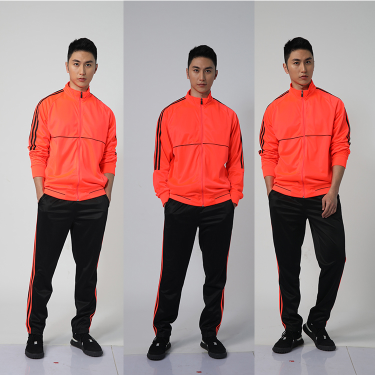 Hot Sale Good Quality Red Black Soccer Training Jacket  Sport Training Jacket