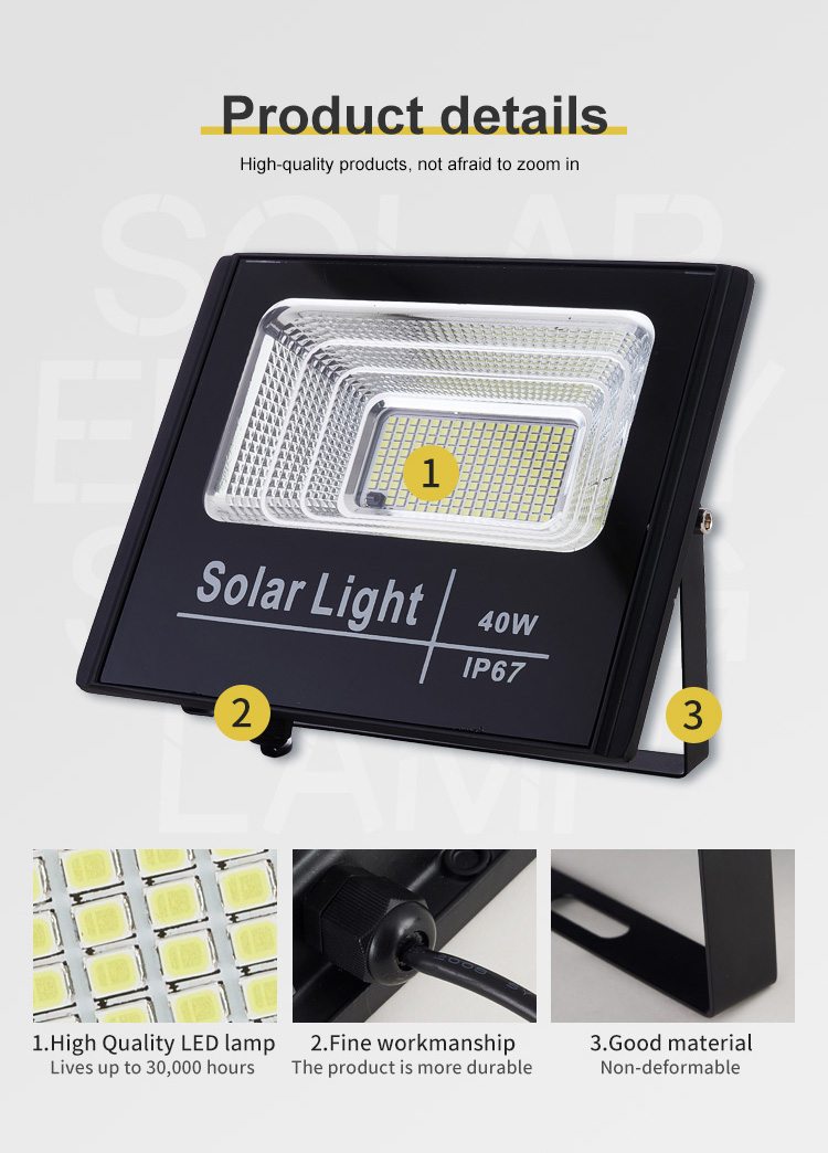 New manufacturer automatic 120 square meters garden led sensor light outdoor