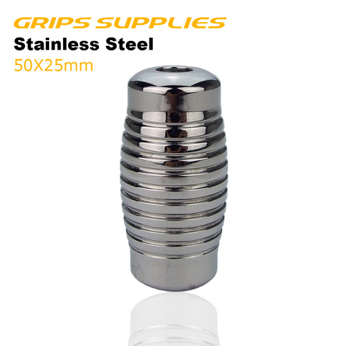 Threaded Tattoo Stainless Steel Machine Grips