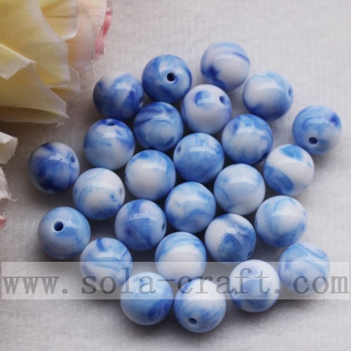 Noble Double Colored Jade Loose Beads for Necklace