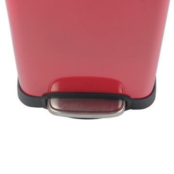 Elegant Red Trash Can Combo Set of 3PCS