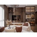 Interior Decoration Soundproof Slat Wall Acoustic Panel