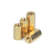 Brass Hexagon Standoff Spacers M4 M5 M6 Threaded Inserts