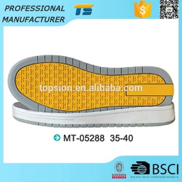 New Arrival Non Slip Board Shoe Sole Ladies Rubber Outsoles For Shoes