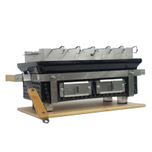 Auplex barbecue charbon de bois Koran Portable Ceramic Black Top Table Japanese Charcoal BBQ  grills