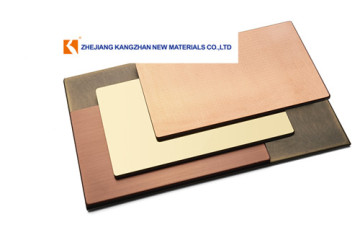 4mm copper composite panel for exterior wall cladding