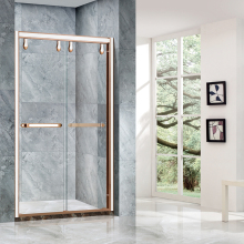 Tempered Glass Swing Bathroom Shower Door/Bath Screen
