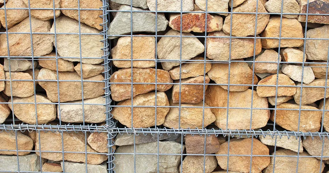 Cestino in gabbione | ANJIA – Dimensioni standard 2x1x1m 2m x 1m x 1m welded gabion basket – ready to fill, ANJIA factory direct supply
