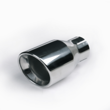 101mm Smooth Stainless Steel Automotive Exhaust Tailpipe Tip