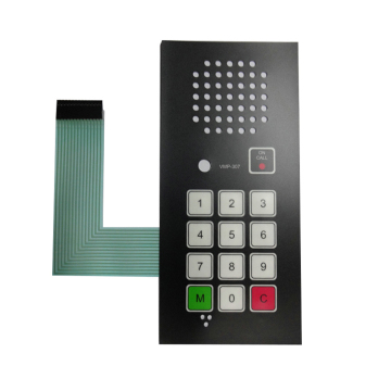 membrane keypad panel waterproof membrane switch