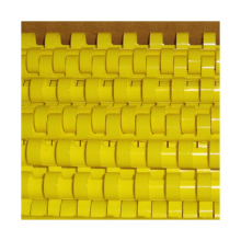  Cheap PVC Material Plastic Binding Combs for Document Binding 