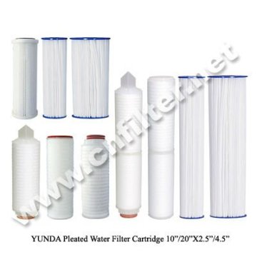 water purifier-pleated filter cartridge