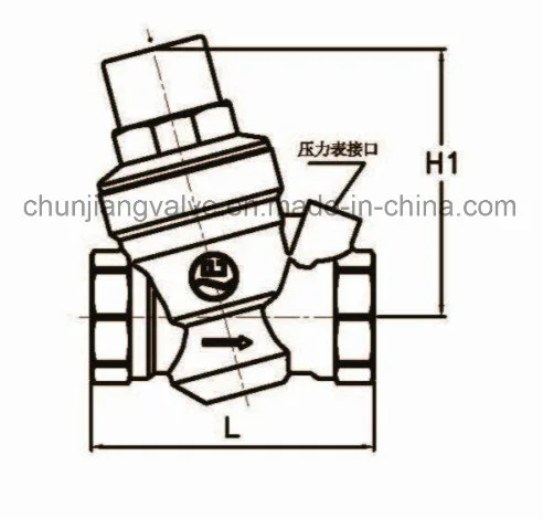 GB Brass Hpb59-1 Adjustable Pressure Reducing Valve (Y701)