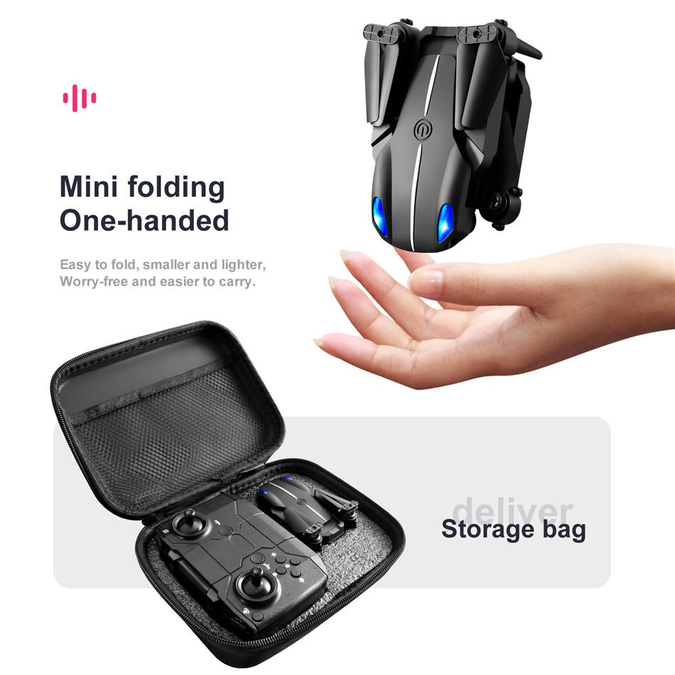 Customizable camera drone KY907 4K Obstacle avoidence dual camera drone Gesture Photos and 50x zoom drone quadcopter