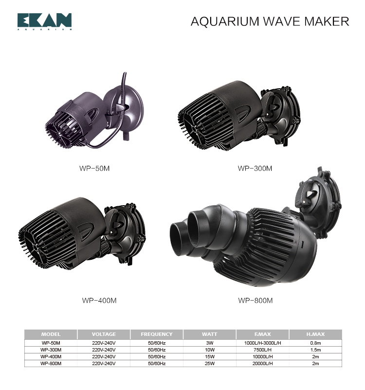 Multi-Function Wave maker 3 In 1 Aquarium Water Pump