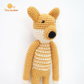 Handgemachtes Amigurumi Crochet Fox Doll Spielzeug