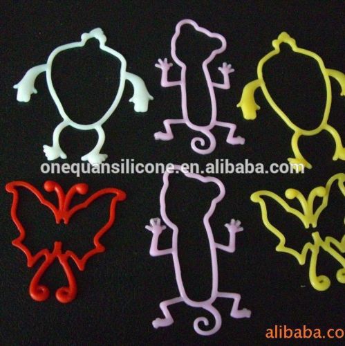 Good promotion gifts silicone rubber animal elastic band