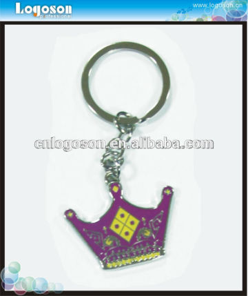 Customized Zinc Alloy Metal Crown Keychains