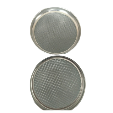 Diameter 200mm height 25mm SS304 short test sieve