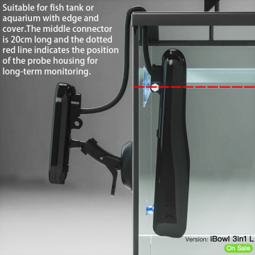 Aquarium Wasserfeuchtigkeitsmesser Aquarien Temperaturthermometer pH TDS Meter