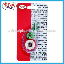 High Quality Plastic Office Correction Tape in blister card