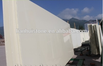 nano glass 3rd generation nano crystal white glass stone Slab