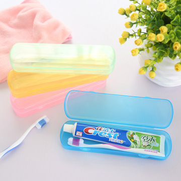 J384 travel toothbrush tube colorful toothbrush tube toothbrush box