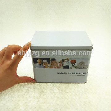 rectangle metal tin can packaging box