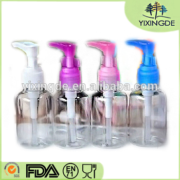 Durable portable plastic travel packing bottle shampoo packaging bottle