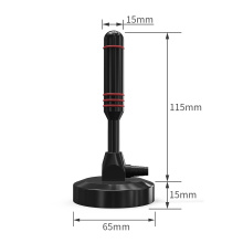 Base magnética de antena HDTV digital y cable coaxial