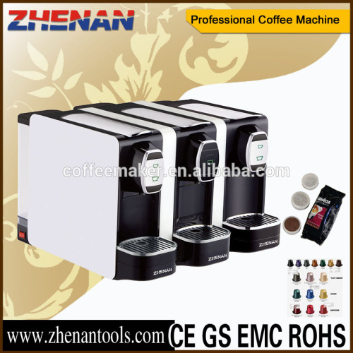 Automatic capsules combination commercial coffee making machine