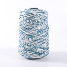 New Fluffy Melange 6NM Velvet Chunky Chenille Yarn Manufacturer