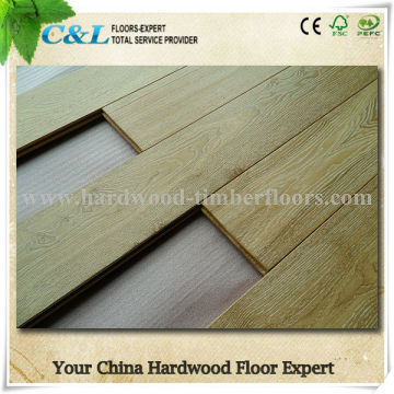 China factory cheap price solid oak wood floor