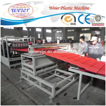 whosale corrugated roofing sheet synthtic resin fiber roof tile germany machine