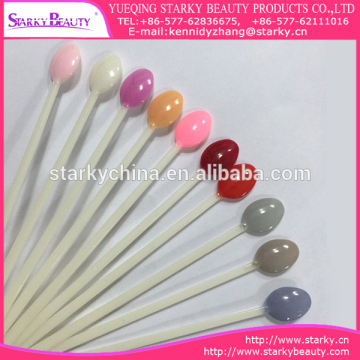 spoon nail color swatches/false nail tips natural
