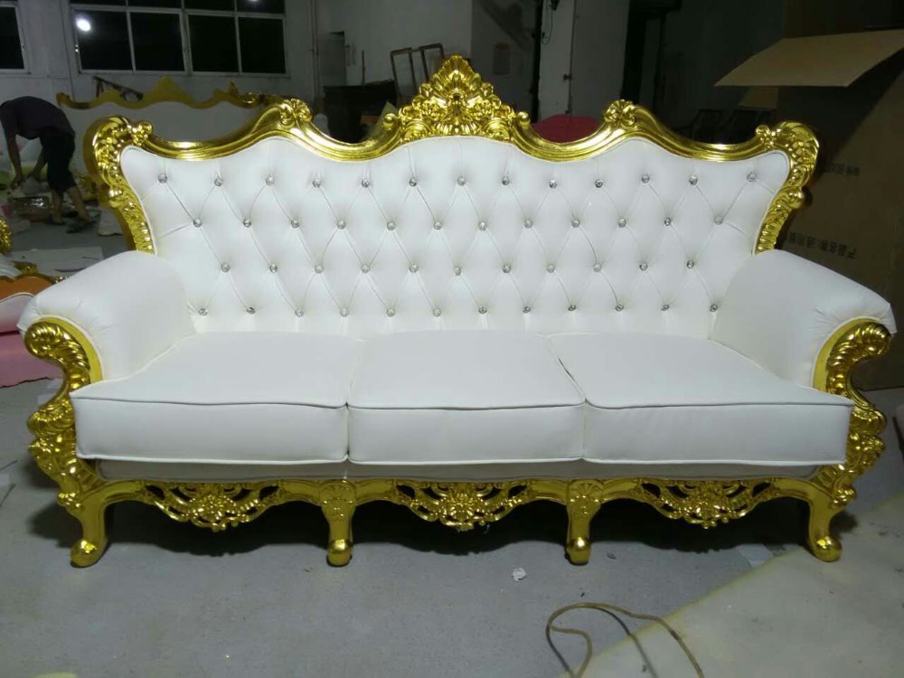 luxury wooden Dubai wedding sofa furniture