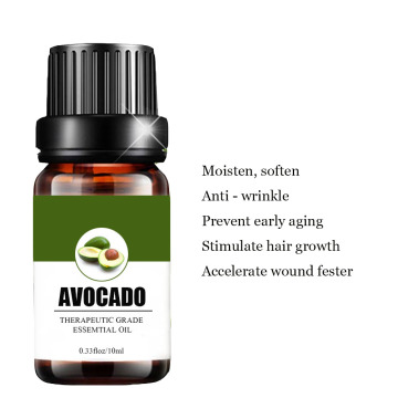 100% unrefined avocado oil for skin and massage