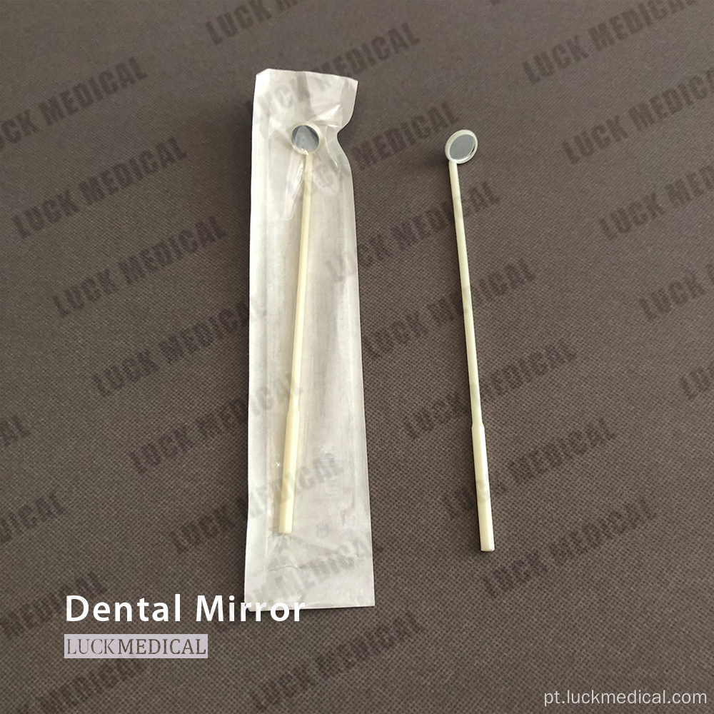 Espelho de dente do espelho dental descartável
